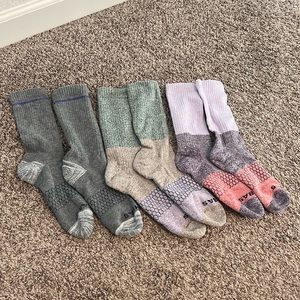 3 pairs of bombas socks - NWOT